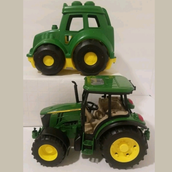 plastic toy tractors